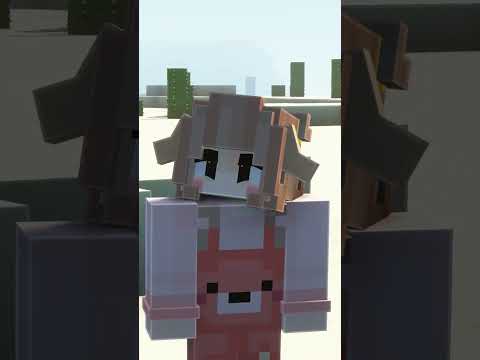 NEW-Mattiou -  The Dromedary on Minecraft - Short Animation |  With @NPyoshi68 #shorts