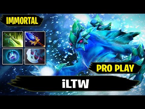 iLTW - Morphling Pro Gameplay VS Miracle- Anti Mage IMMORTAL Rank Dota 2