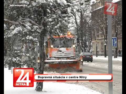 Dopravná situácia v centre Nitry