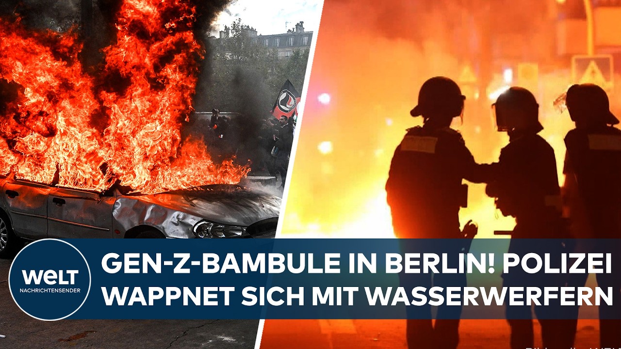GEN-Z-PROTESTE: Krawalle an Halloween? Polizei rechnet mit landesweiten Gewaltausbrüchen