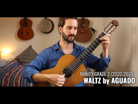 Waltz by Aguado - Trinity Grade 2 Classical Guitar (2020-2023)