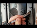 How To Remove 1 Way Screws Security Door Or Window