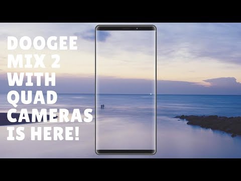 DOOGEE MIX 2 - Bezel-Less besuty from DOOGEE Quad Camera Setup 6GB RAM