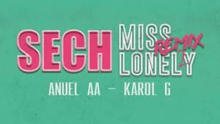 Sech Ft Anuel AA - Karol G - Miss Lonely Remix 2 - (Audio Official)