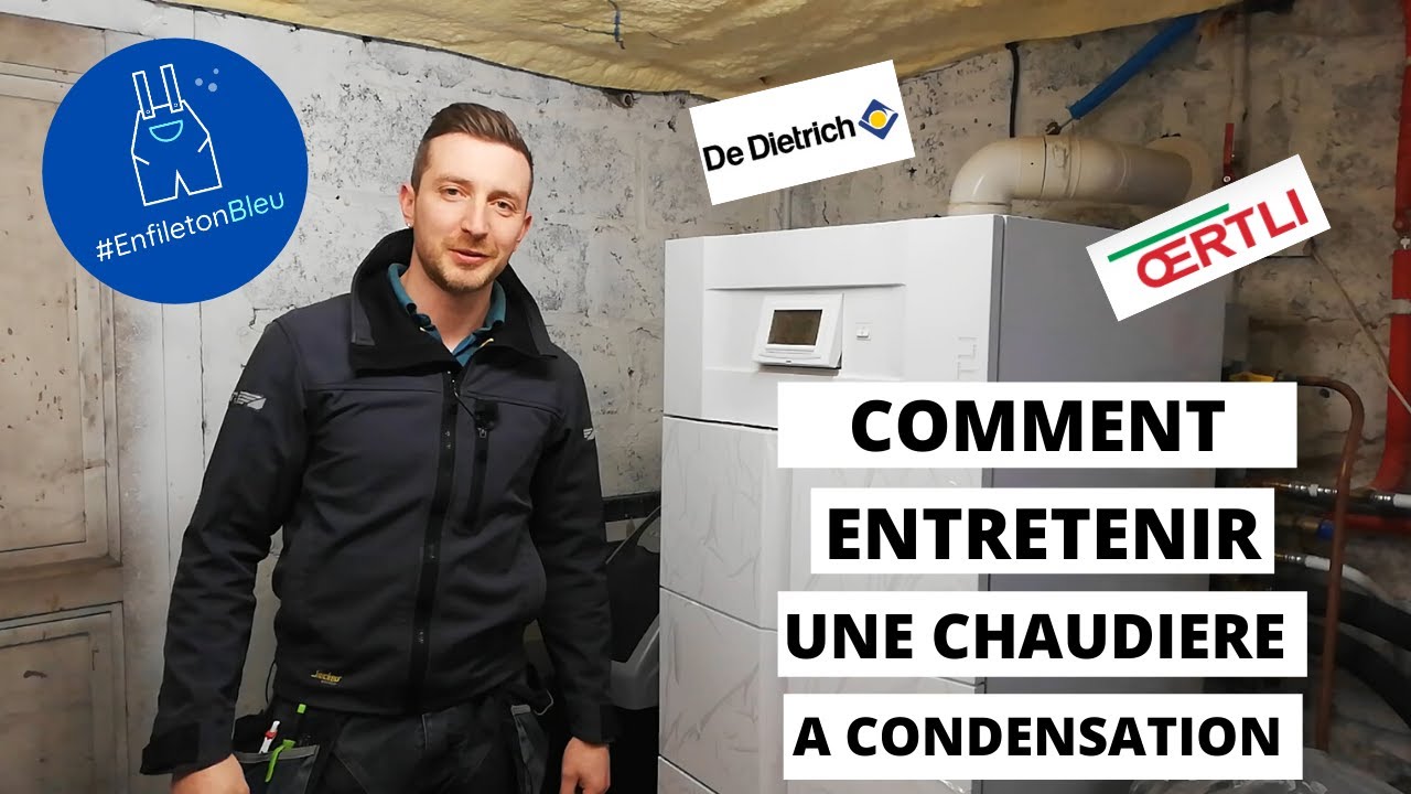 Comment faire un entretien de chaudière à condensation
