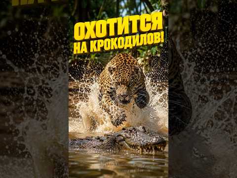 Ягуар: Почему его боятся даже крокодилы?