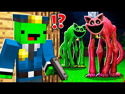 Shocking: MIKEY and JJ Turned Into CatNap NightMare - Minecraft Maizen