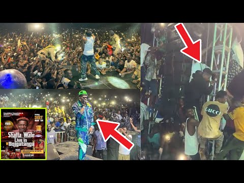 Crowd went crazy as Dj dróp the "I KNOW" trending song during Shatta Wale performance at Bolgatanga