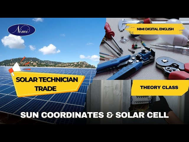 SUN COORDINATES & SOLAR CELL (THEORY)