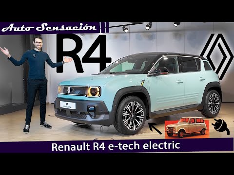 Presentación renault R4 2025 . El Renault más Iconico vuelve ahora eléctrico.