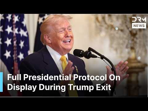 President Trump Departs D.C. for Georgia Economic Speech Early Voting | DRM News | AC1F