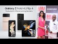 Miss India 2021 MANASA VARANASI Wl Launch Of ALL NEW SAMSUNG Z Fold4 Z Flip 4 Smartphone