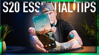 GALAXY S20 Essential tips you NEED to Know!