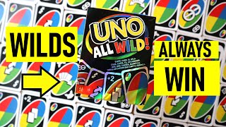 How To Play UNO: ALL WILD and Win?