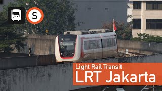 Jakarta LRT -  Indonesia Short Metro Line (2025)
