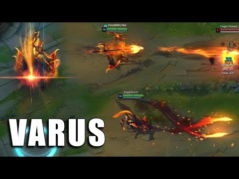 Infernal Varus Skin  - Pre-Release - League of Legends