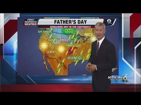 Cuyler Diggs KGUN 9 Weather Forecast Saturday, June 14, 2014