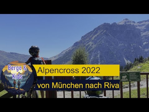 2022 Transalp von München zum Gardasee mit zwei Kindern auf einer Albrecht Route (4K, HDR)