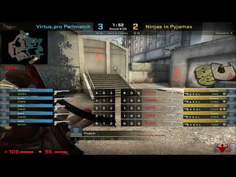 Plopski POV (NiP) vs Virtus.Pro / overpass / 37-21 / IEM Katowice 2021 Play-In