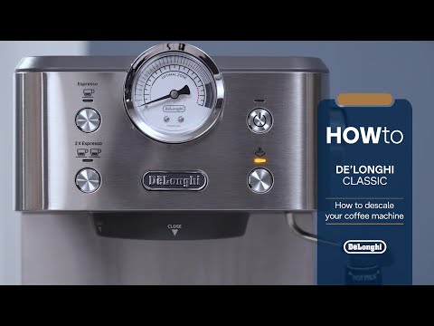De'Longhi Classic  | How to descale your coffee machine