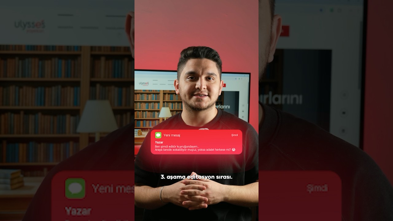 3 - Sözleşme tamamlandı, şimdi sırada ne var?Ulysses Yayınları’nda üçüncü adım: Editasyon Sırası