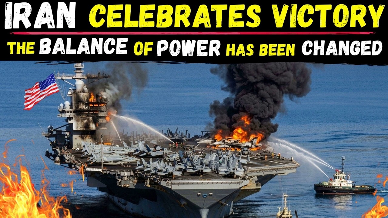 A Huge WIN for IRAN: The Newest USS Gerald R. Ford was Heavily Damaged and Left the Combat Zone
