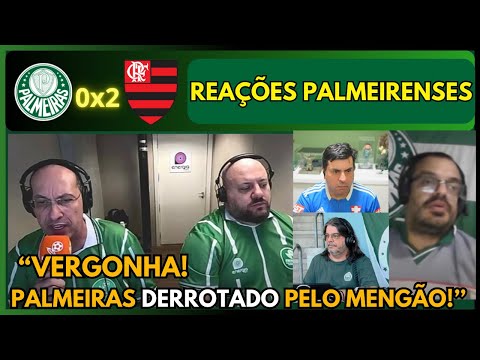 REAÇÕES dos PALMEIRENSES FURIOSOS com a DERROTA – PALMEIRAS 0X2 FLAMENGO – BRASILEIRÃO 2025!