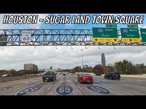 Drive Texas: Houston to Sugar Land Town Square!