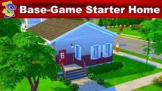The Sims 4 - Building a Base Game Starter Home
