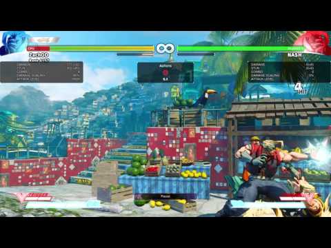 Quick and dirty Nash mixup in SFV Beta 4