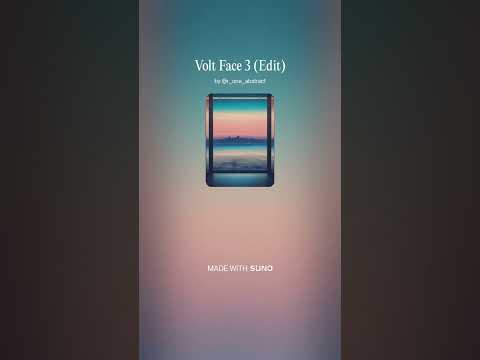 Volt Face 3 (edit) #music #minimal #remix #electronicmusic  #electrecord #melodictechno #trance