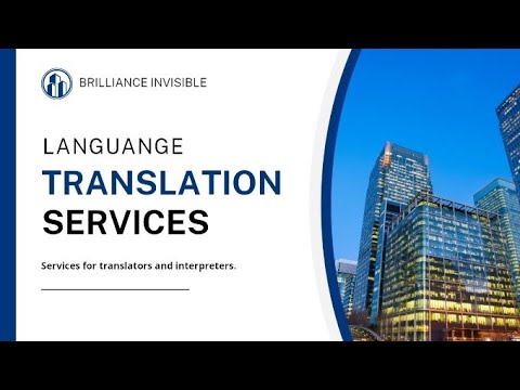 ENGLISH FOR BUSINESS PROJECT — Language Translation Service