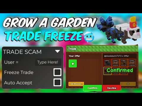 [NEW 🔄] Grow A Garden TRADE FREEZE Script 🌶 Freeze Game 🥶 New TRADE SCAM🤑 2025 WORKİNG