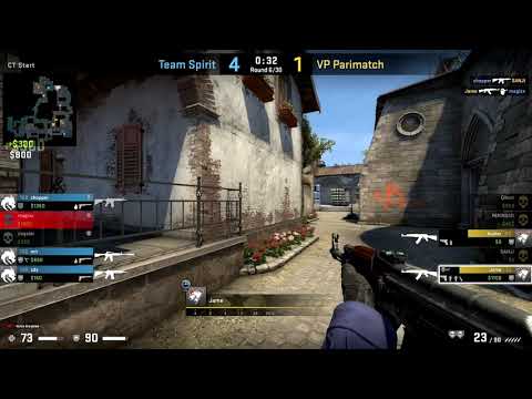 CSGO POV Virtus.pro JAME vs. Spirit on Inferno - 25 kills
