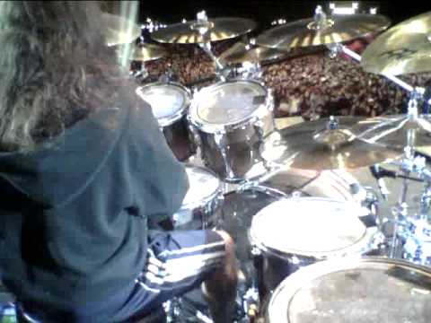 Jason Bittner and Shadows Fall "Thoughts Without Words" live in China Oct. 2010