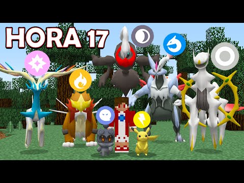 24 HORAS PARA CAPTURAR TODOS OS TIPOS POKEMONS