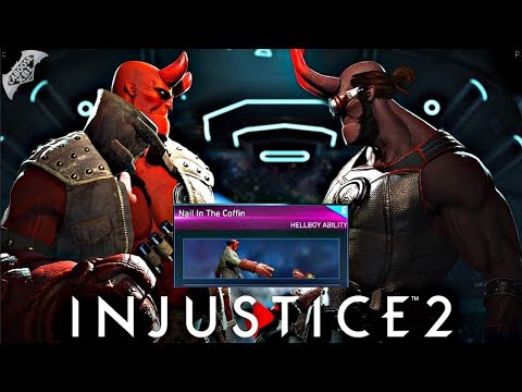 Injustice 2 Online - HELLBOY EPIC ABILITY!