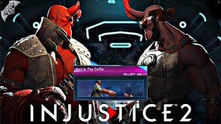 Injustice 2 Online - HELLBOY EPIC ABILITY!