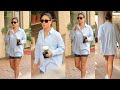 Uff कुछ दिखा क्या Kareena Kapoor ️flaunts Her Beautiful Legs As She Spotted 