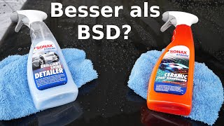 Sonax Ceramic Spray Versiegelung Test & Vergleich mit Sonax BSD