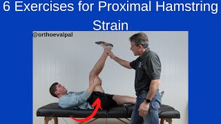 6 Home Exercises for Proximal Hamstring Strain