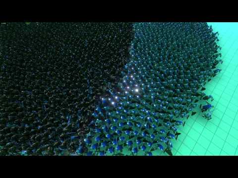 20 000 Heavy Knights vs 5000 Nazi Zombies ( Ultimate Epic Battle Simulator )