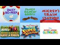Mickey Mouse Clubhouse Title Cards Seasons 1 5 Split Screen Multi View Compilation