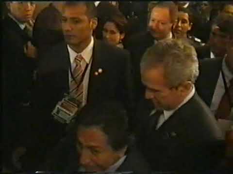 Publicidad de CQC en la cumbre de las Américas noviembre 2005