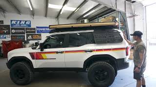 Prinsu Pro Roof Rack for the Land Cruiser 250