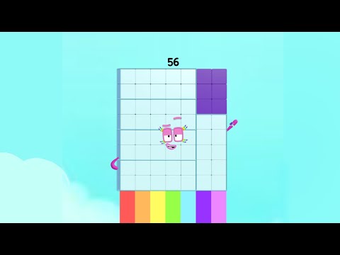 Numberblocks - Meet 56