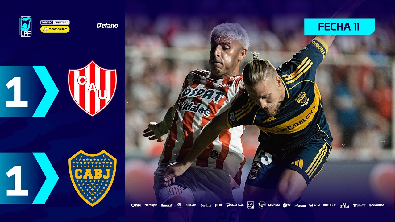 Club Atlético Unión de Santa Fe vs Boca Juniors Highlights