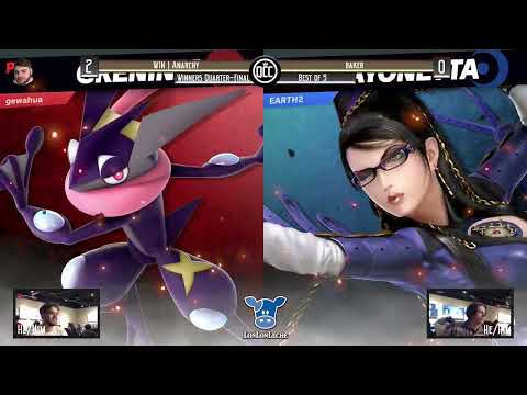 QUEEN CITY CLASH #171 Winners Quarters - Anarchy (Greninja) vs baker (Bayonetta)