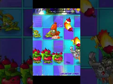 All Plants Green Team vs Red-Orange Team - Who Will Win? - PVZ 2