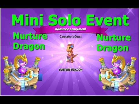 Caretakers Quest-Dragon Mania Legends | Solo Event | New Chrono divine event | Nurture Dragon